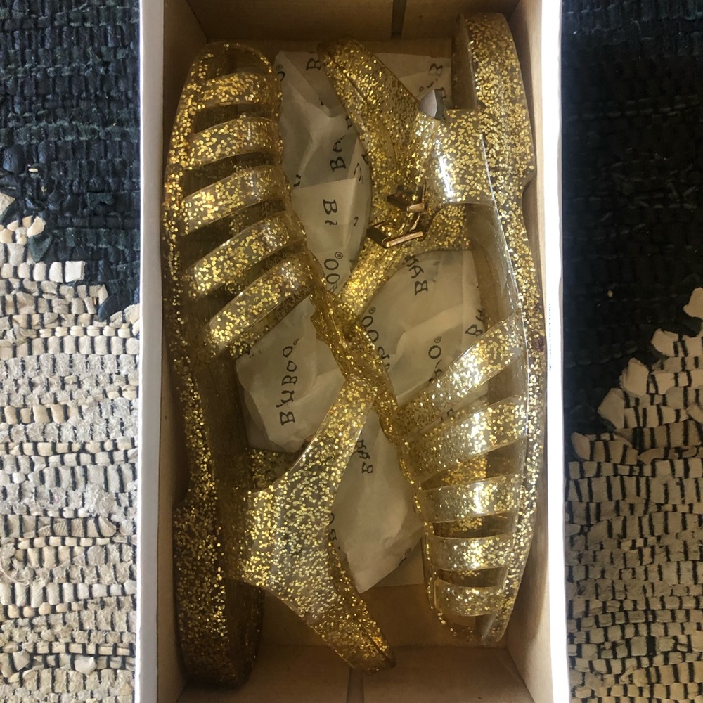 Gold retro jellies